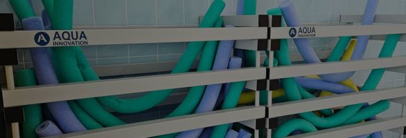 Equipamento de balneário, arrumação de piscina pvc